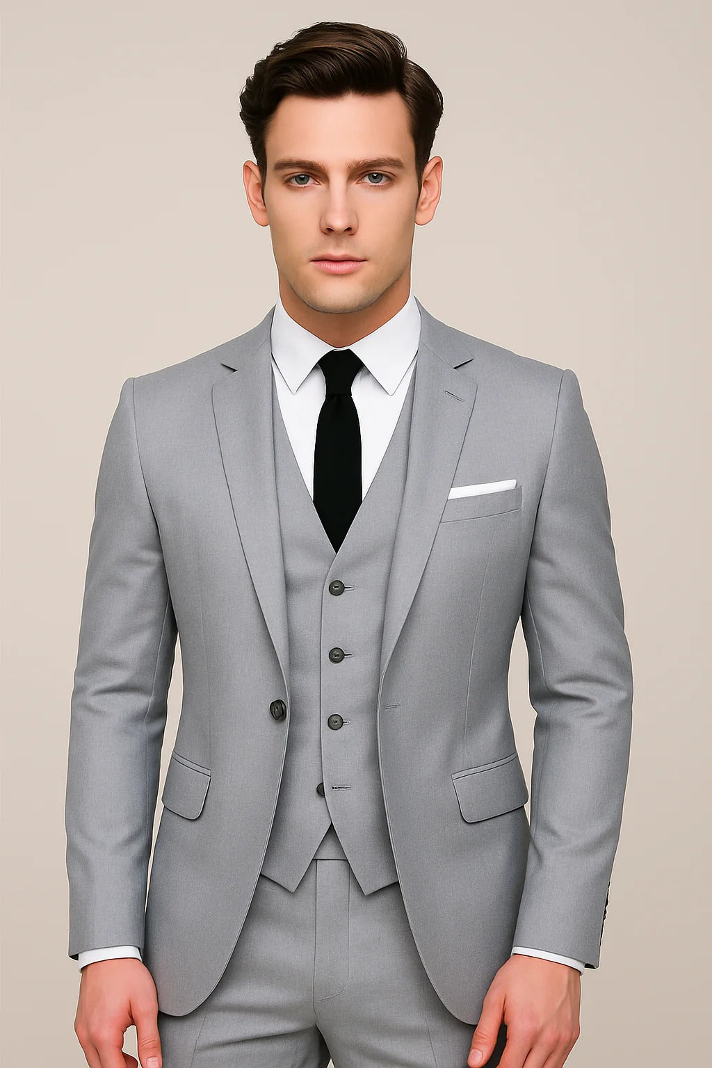 Men’s Vail Suit – Classic Three-Piece Ensemble