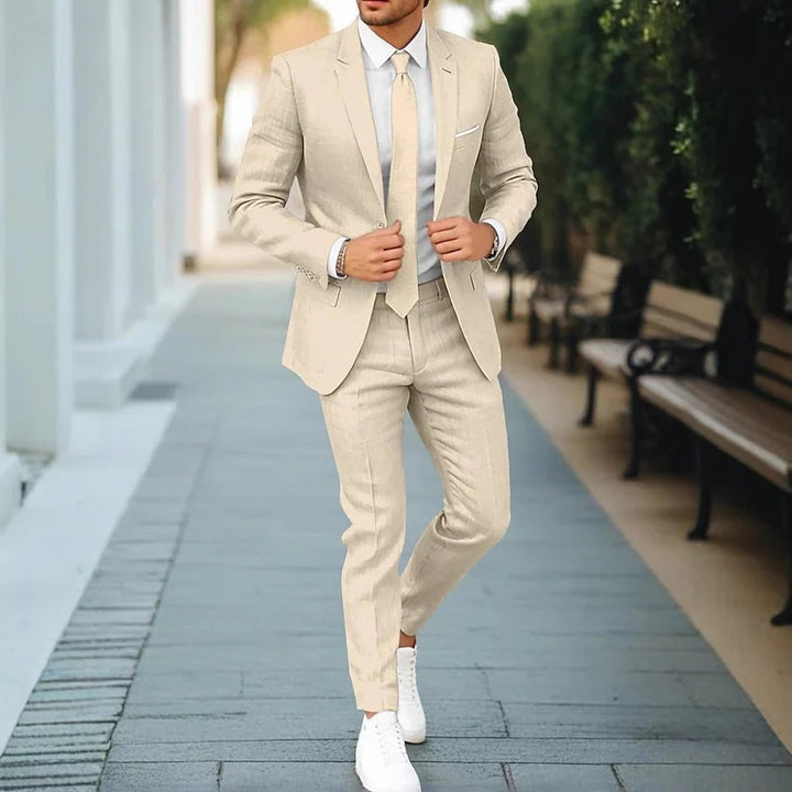 Men’s Orion Suit – Sky Blue Slim Edition