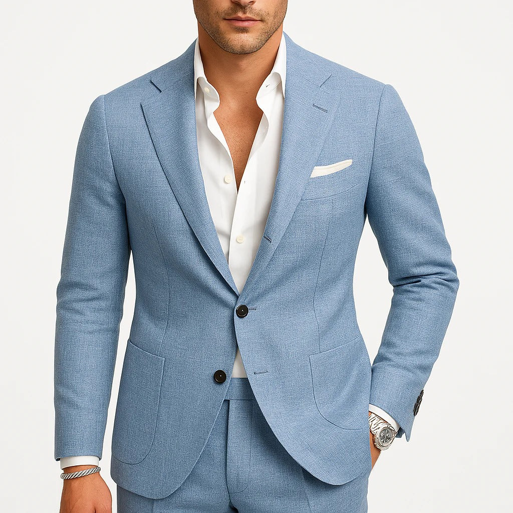 Men’s Milano Suit – Olive Slim Edition