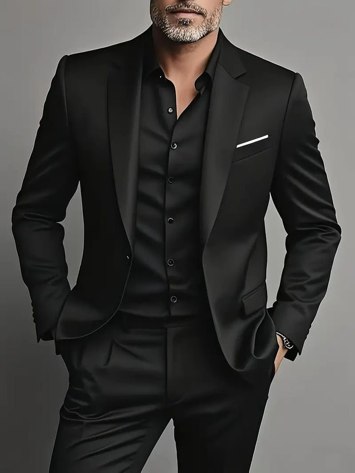Men’s Nero Suit – Midnight Sophistication