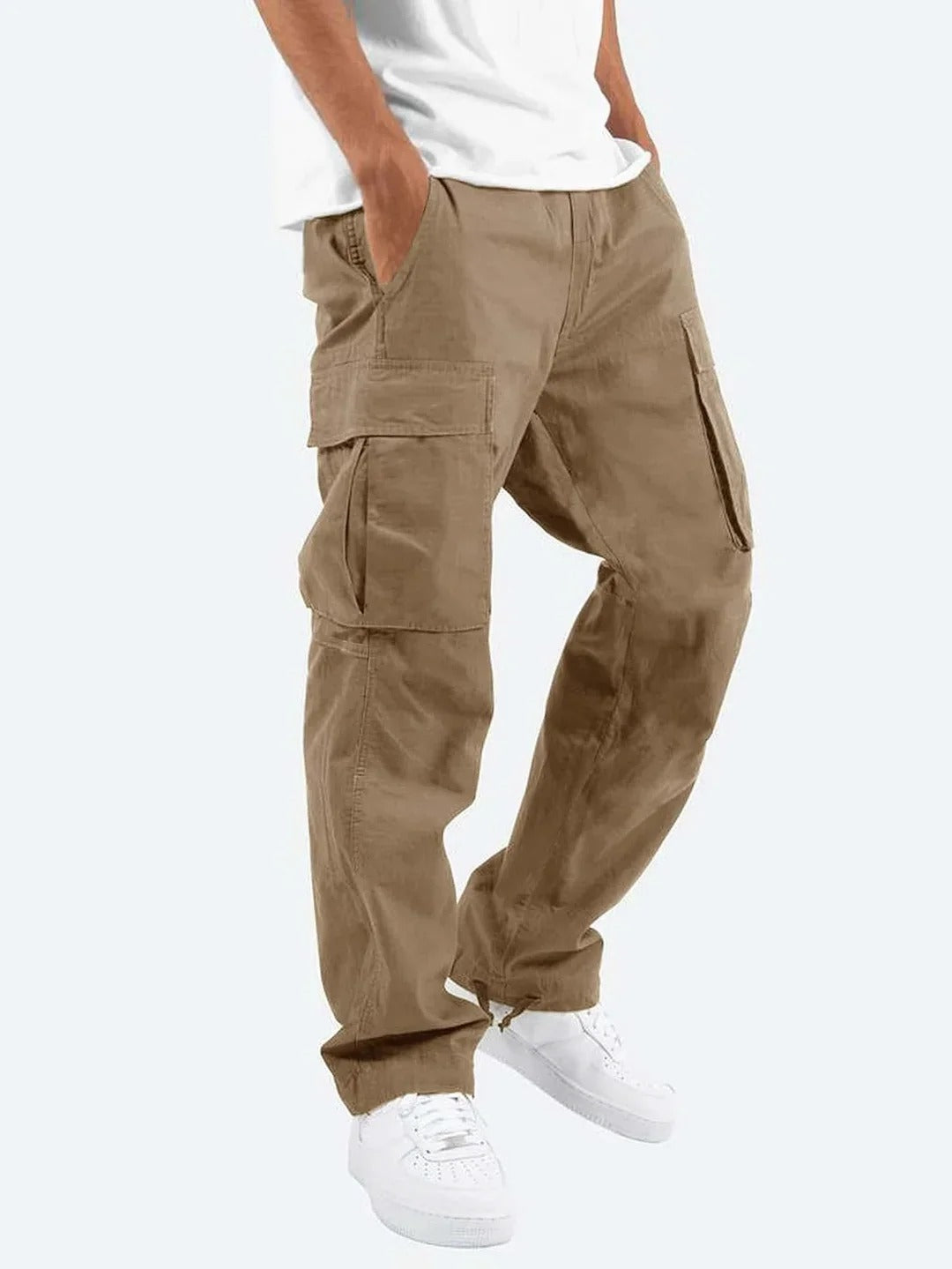 Men’s Rylan Relaxed Fit Utility Cargo Trousers
