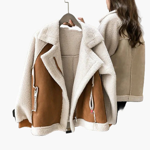 Women’s Suede Winter Coat