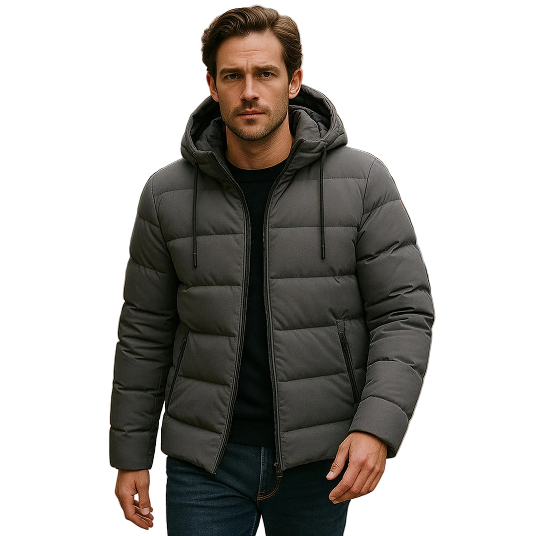 Men’s Regent Quilted Hooded Puffer Jacket
