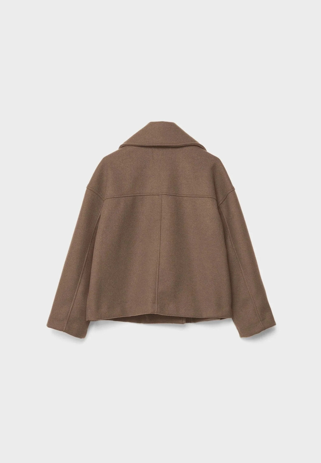 Women’s Cropped Double-Breasted Coat