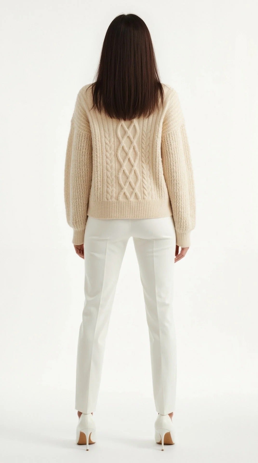 Women’s Elowen Cable Knit Button Cardigan