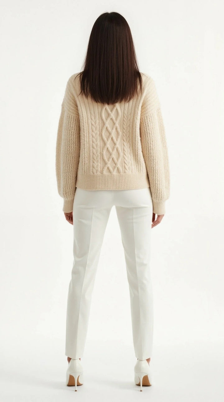 Women’s Elowen Cable Knit Button Cardigan