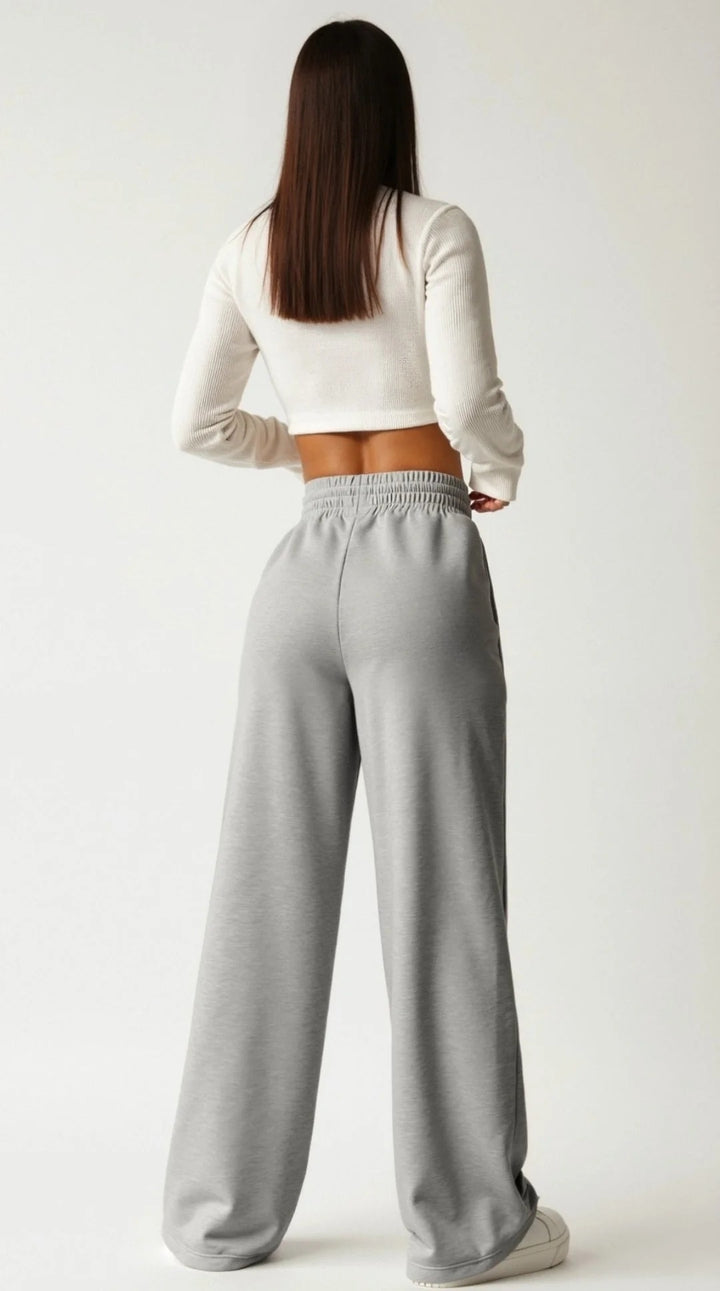 Women’s Aria Wide-Leg Drawstring Lounge Trousers