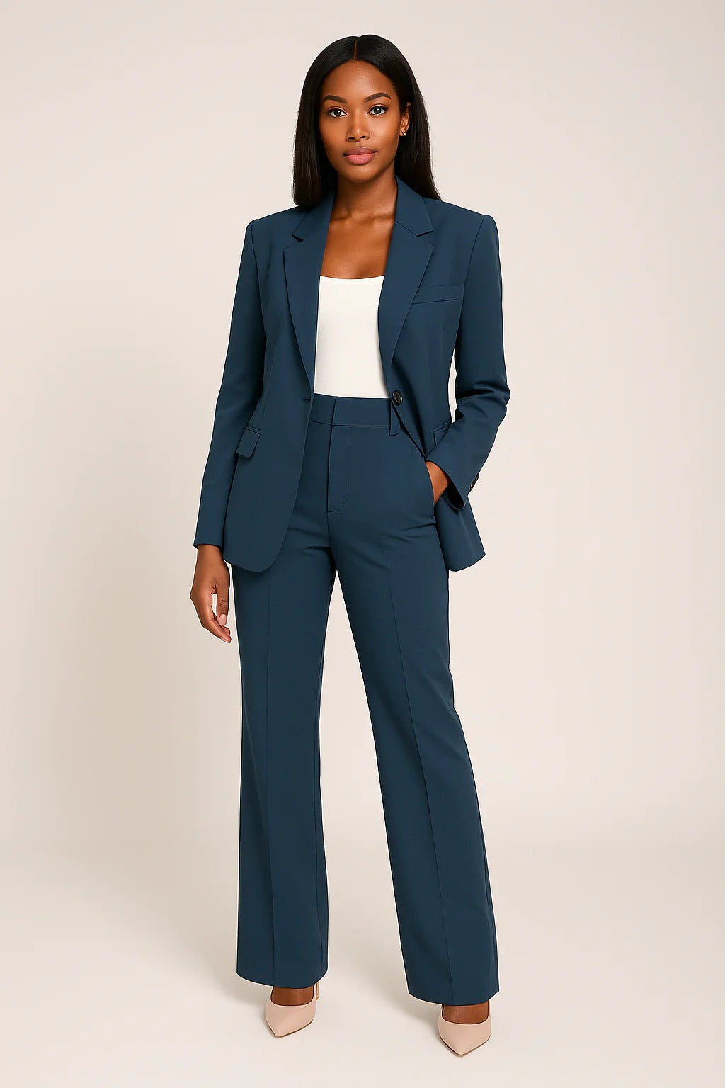 Women’s Elise Power Suit – Modern Elegance Set