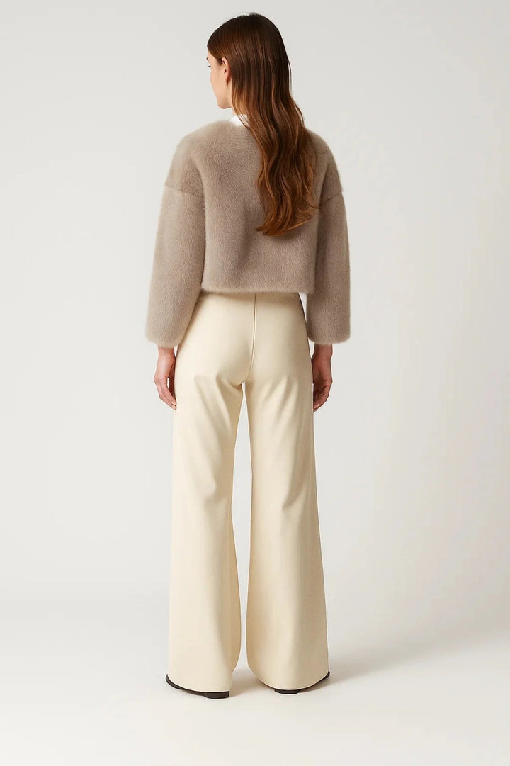 Women’s Aurelia Cropped Faux Fur Jacket