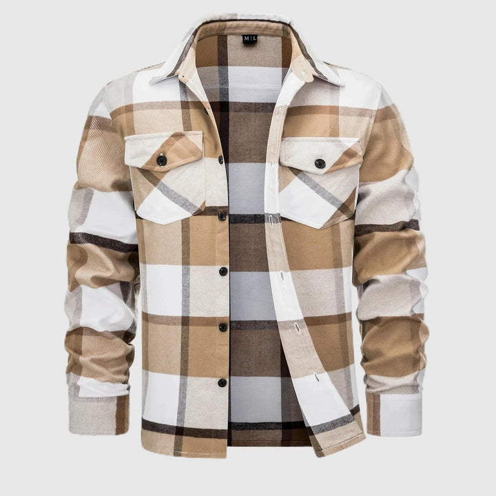 Men’s Metro Check Flannel Shirt
