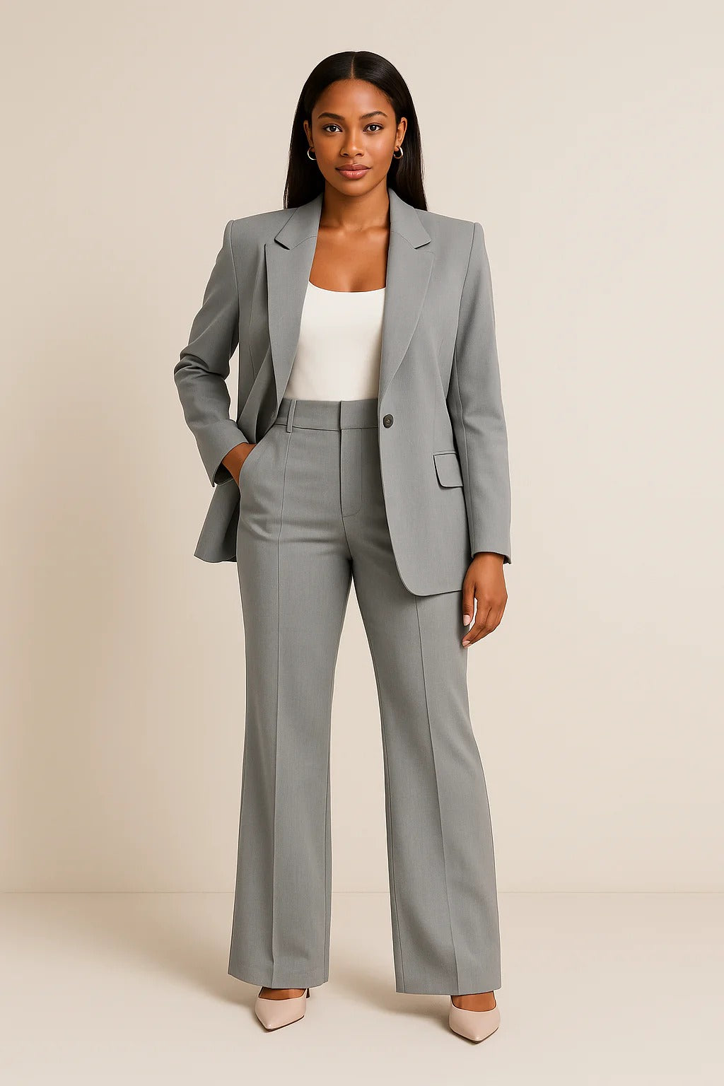 Women’s Elise Power Suit – Modern Elegance Set