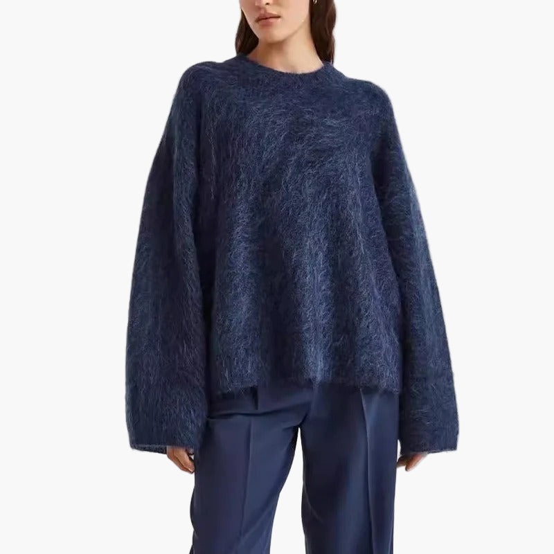 Women’s Moonshore Fuzzy Oversized Jumper