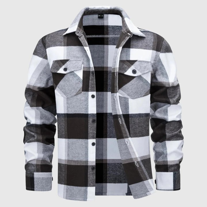 Men’s Metro Check Flannel Shirt