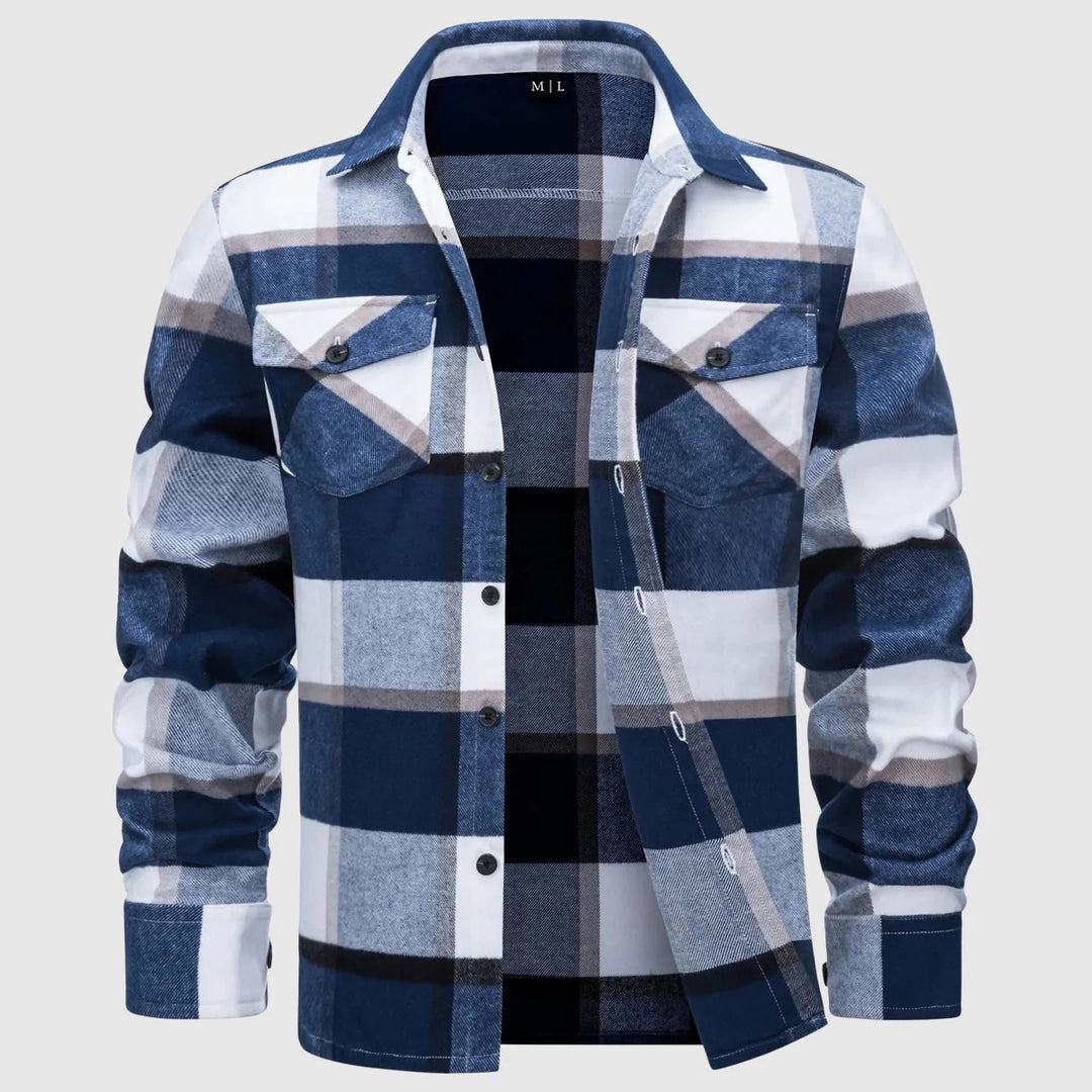 Men’s Metro Check Flannel Shirt