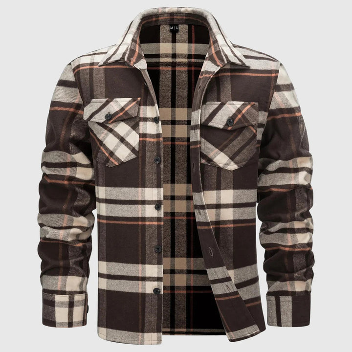 Men’s Metro Check Flannel Shirt