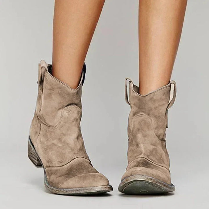 Women’s Sienna Distressed Suede Ankle Boots