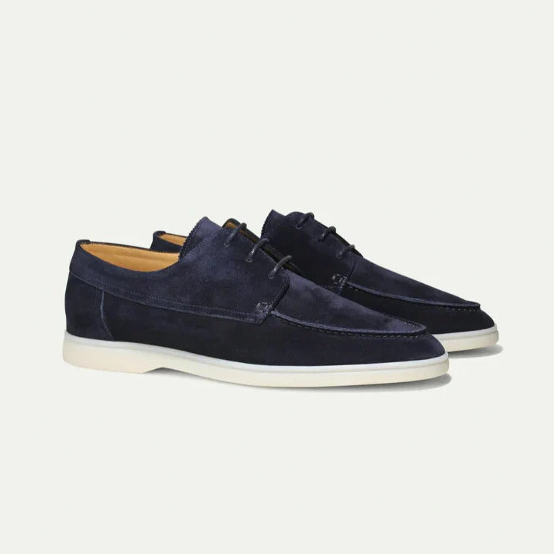 Men’s Calder Suede Lace-Up Loafers