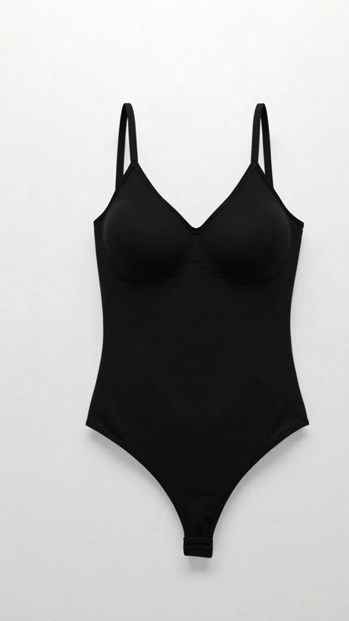 Women’s NoirForm Bodysuit – Seamless Low Back Sculpt Fit