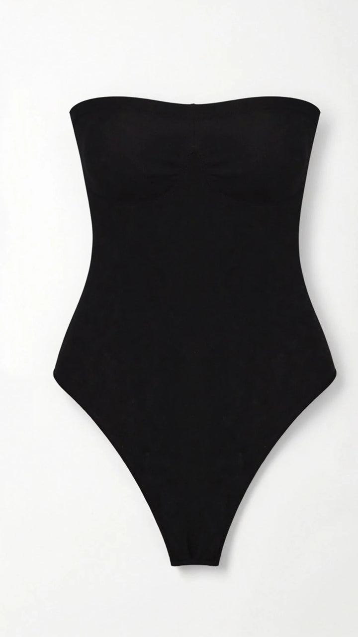 Women’s BareLuxe Bodysuit – Seamless Strapless Sculpt Fit