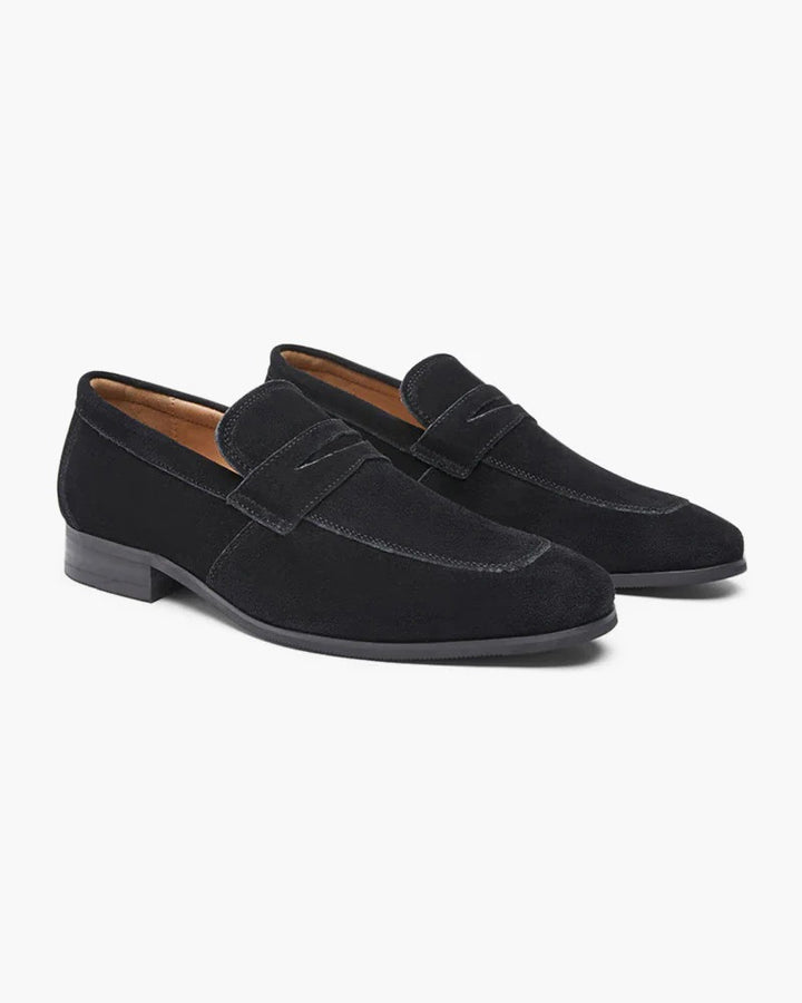 Men’s Hugo Suede Penny Loafers