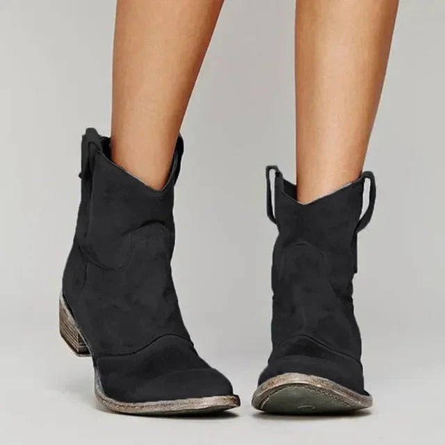 Women’s Sienna Distressed Suede Ankle Boots