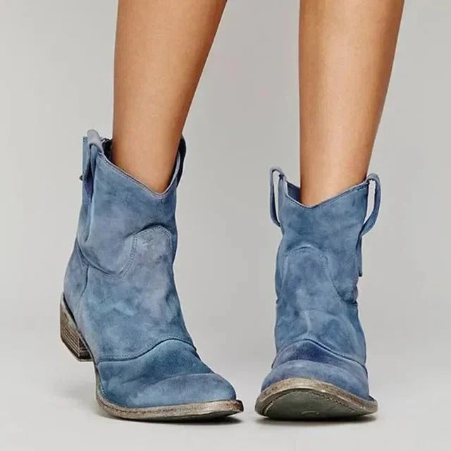 Women’s Sienna Distressed Suede Ankle Boots