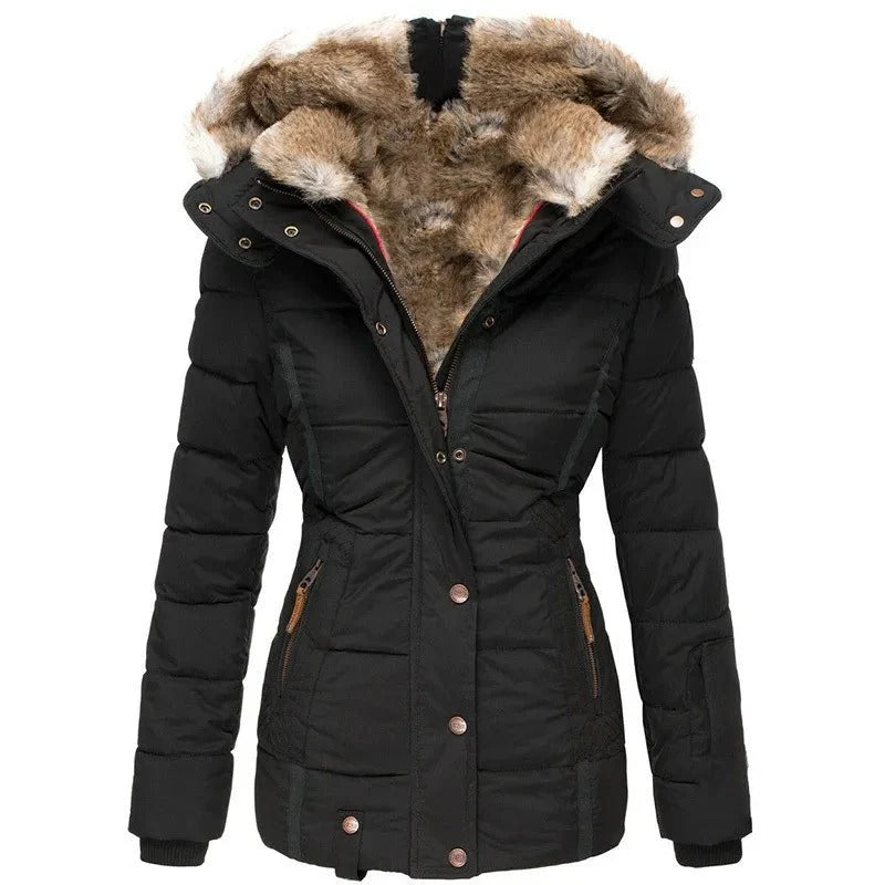 Women’s Leonie Faux Fur Puffer Jacket