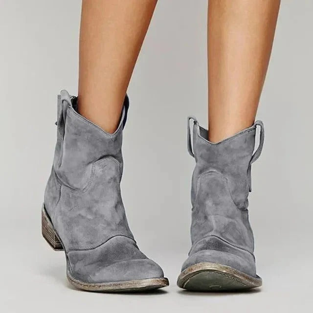 Women’s Sienna Distressed Suede Ankle Boots