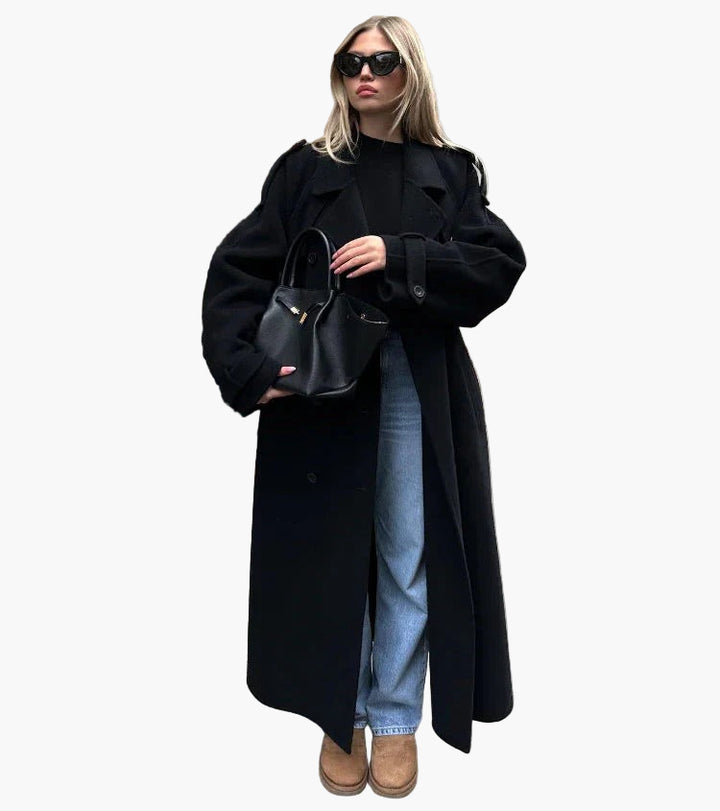 Women’s Oversized Wool Blend Coat