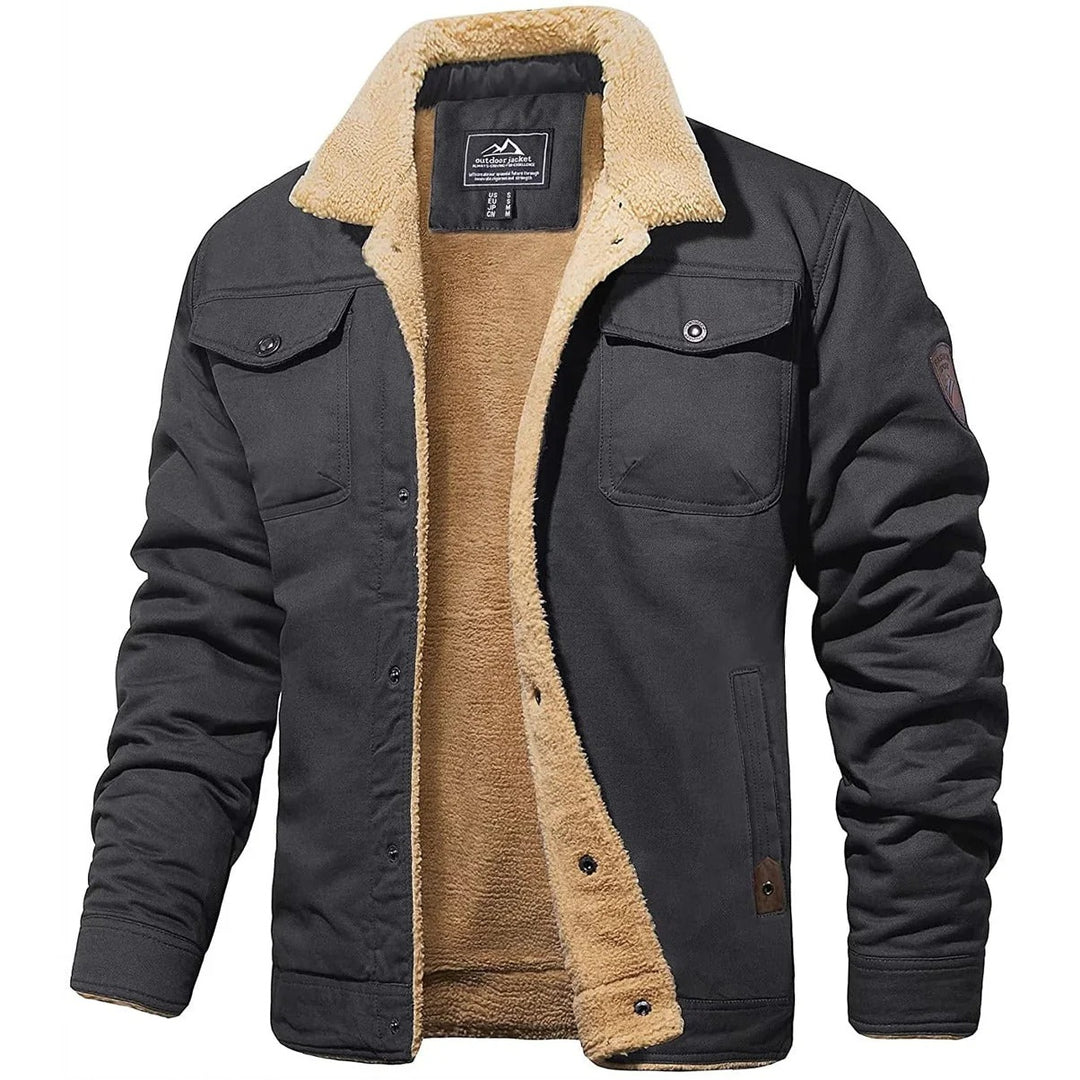 Men’s Alpine Fleece-Lined Utility Jacket