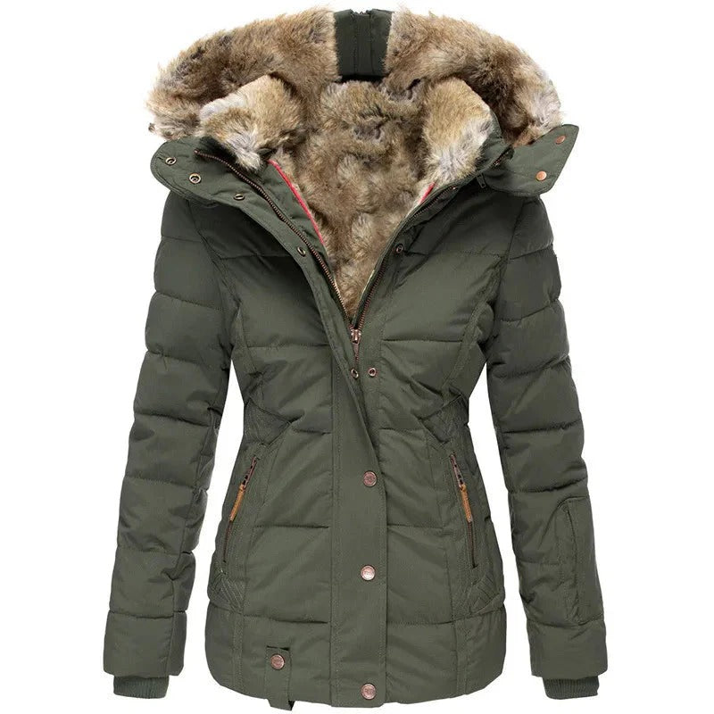 Women’s Leonie Faux Fur Puffer Jacket