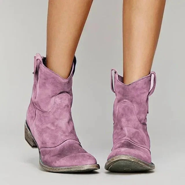 Women’s Sienna Distressed Suede Ankle Boots