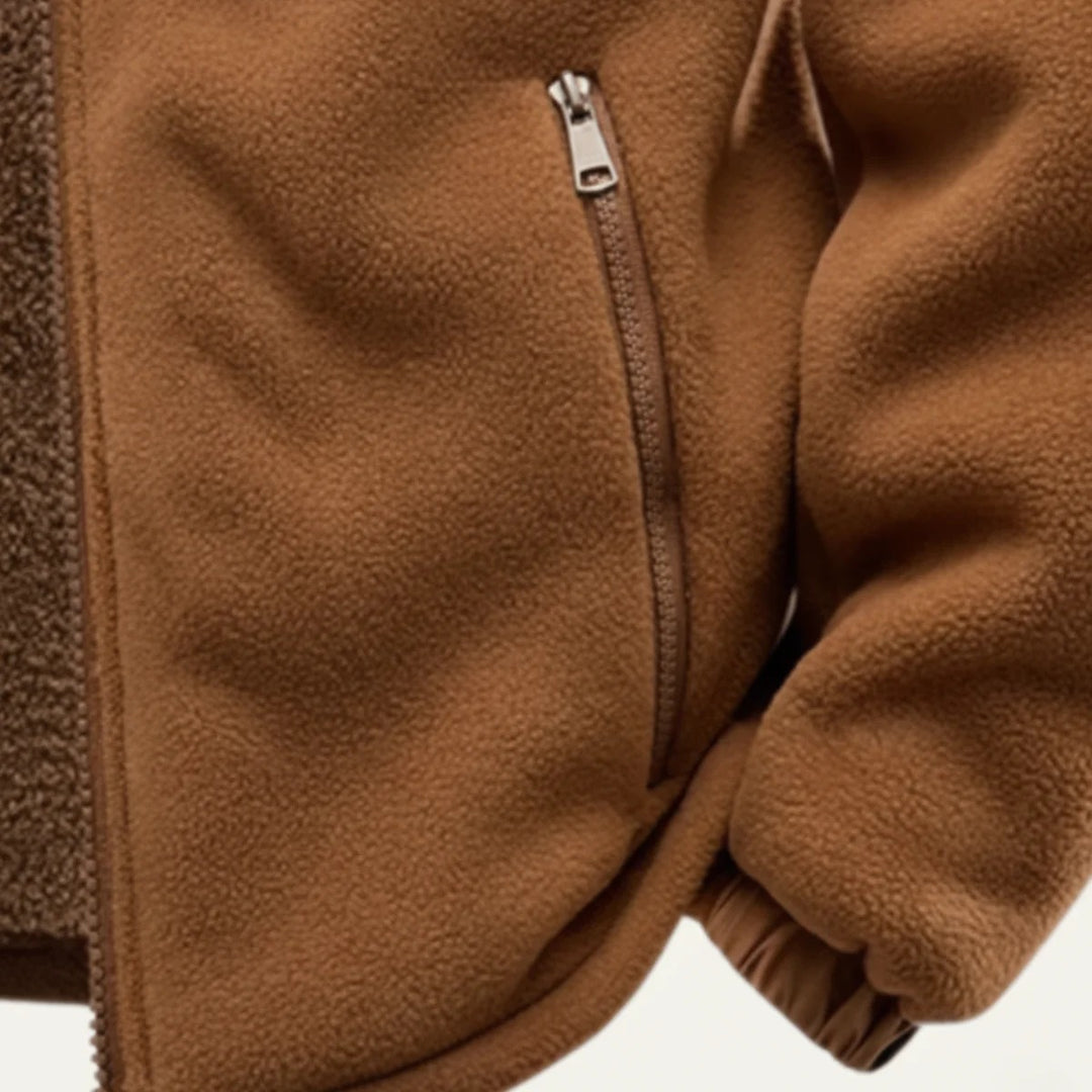 Men’s Aspen Hooded Jacket – Plush Winter Warmth