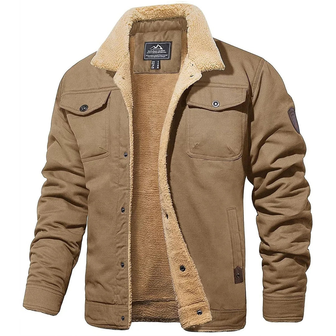 Men’s Alpine Fleece-Lined Utility Jacket