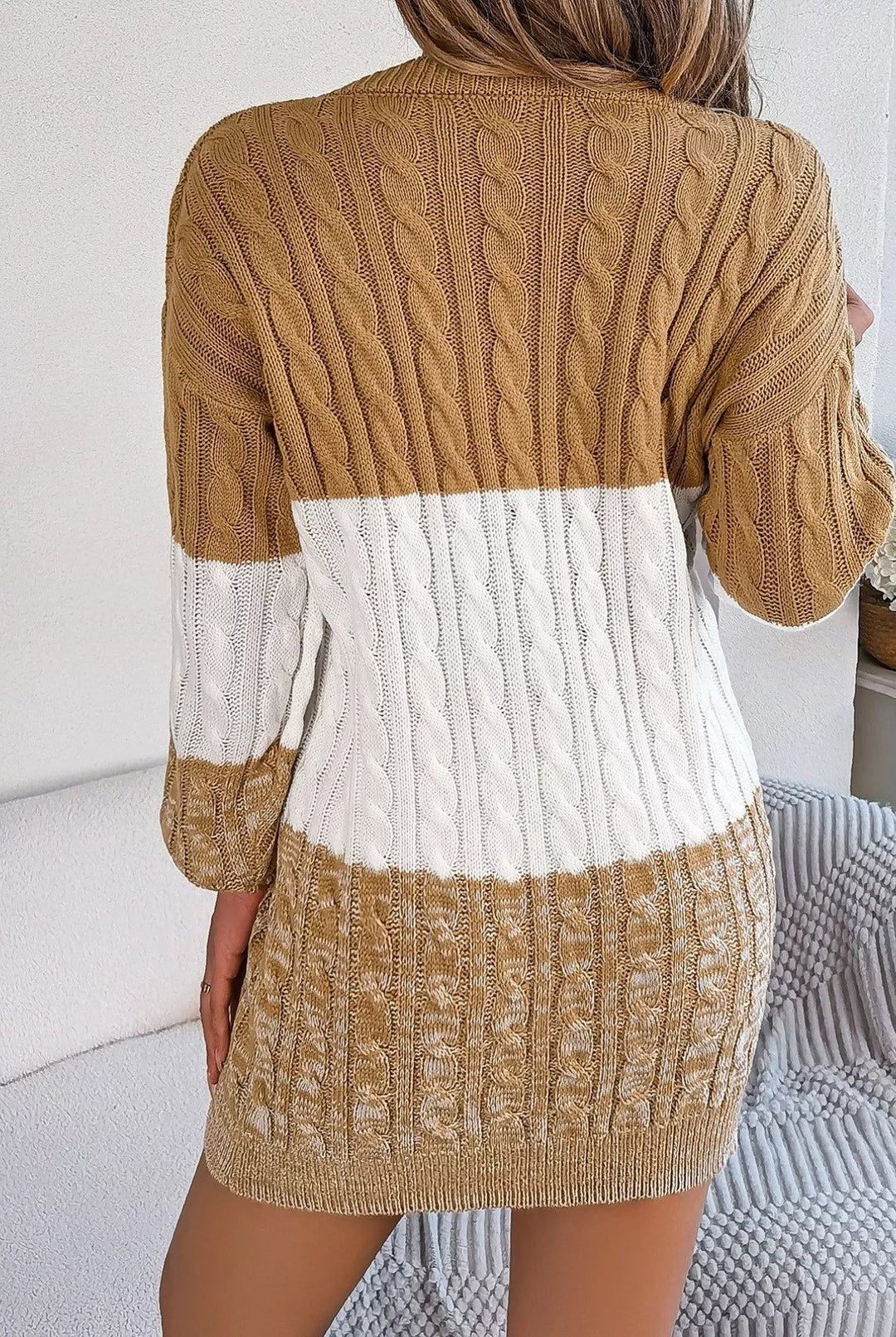 Women’s Malia Colourblock Knit Sweater Dress