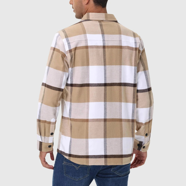 Men’s Metro Check Flannel Shirt
