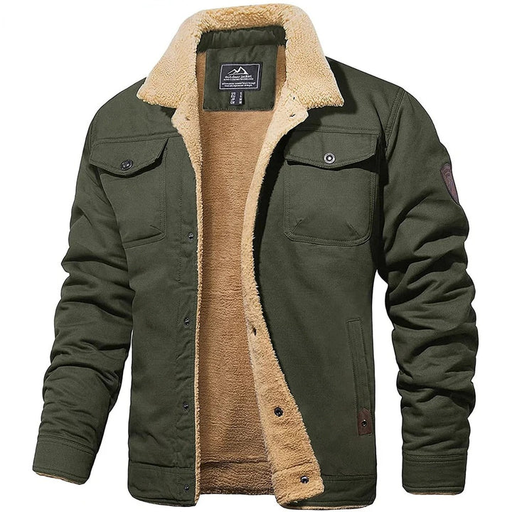 Men’s Alpine Fleece-Lined Utility Jacket