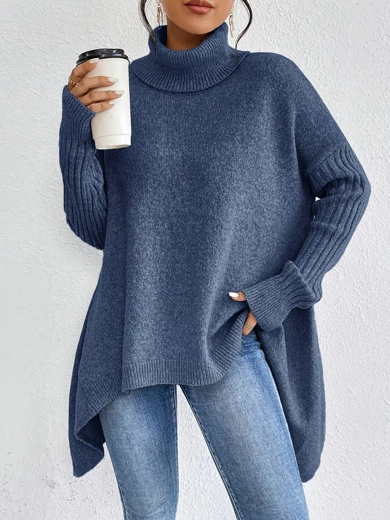 Women’s Long Turtleneck Sweater