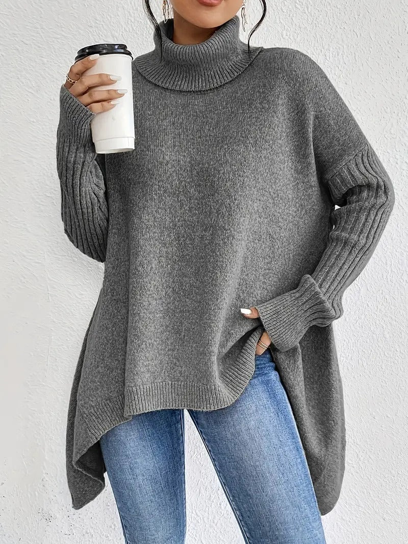 Women’s Long Turtleneck Sweater