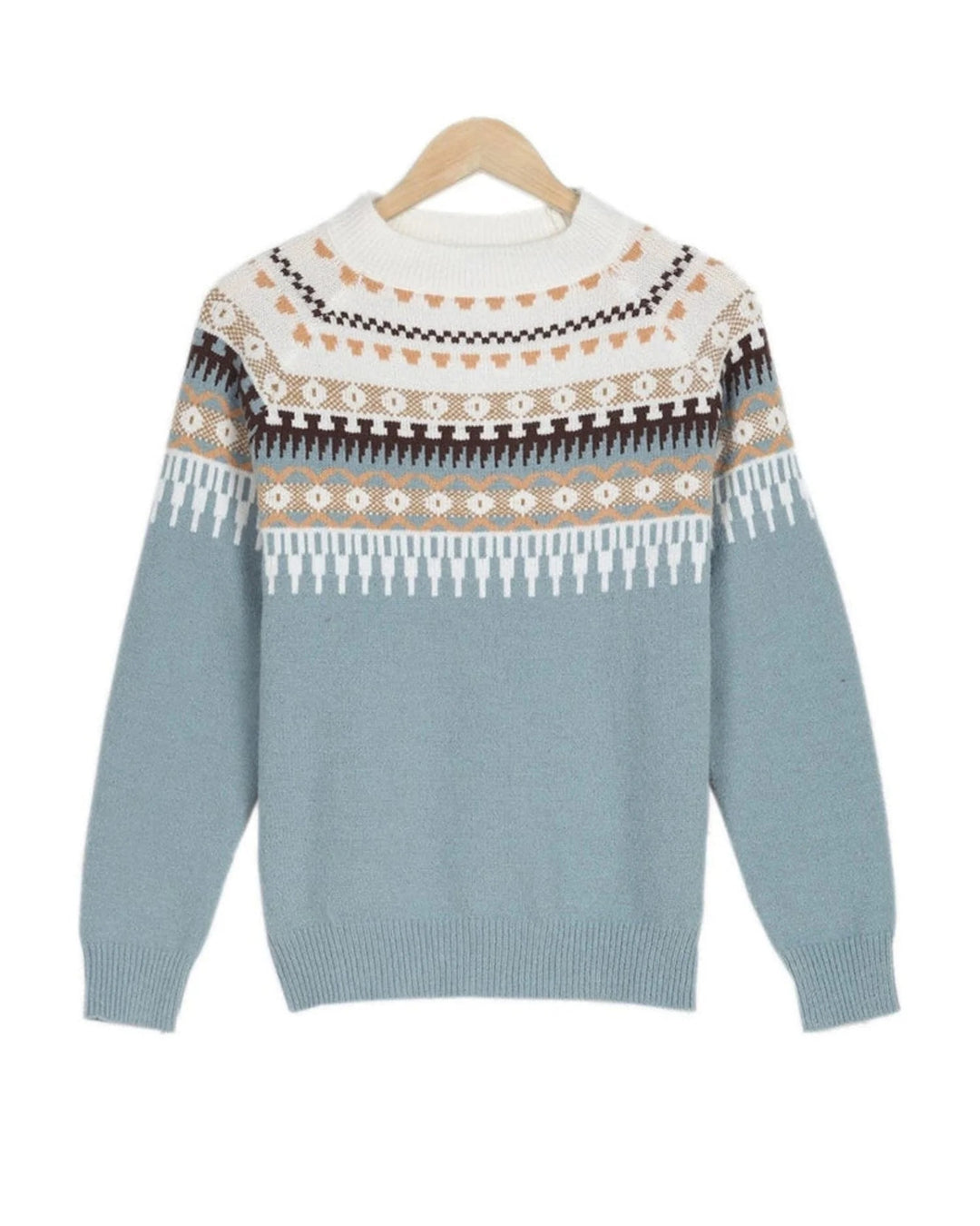 Women’s Elodie Nordic Pattern Knit Sweater