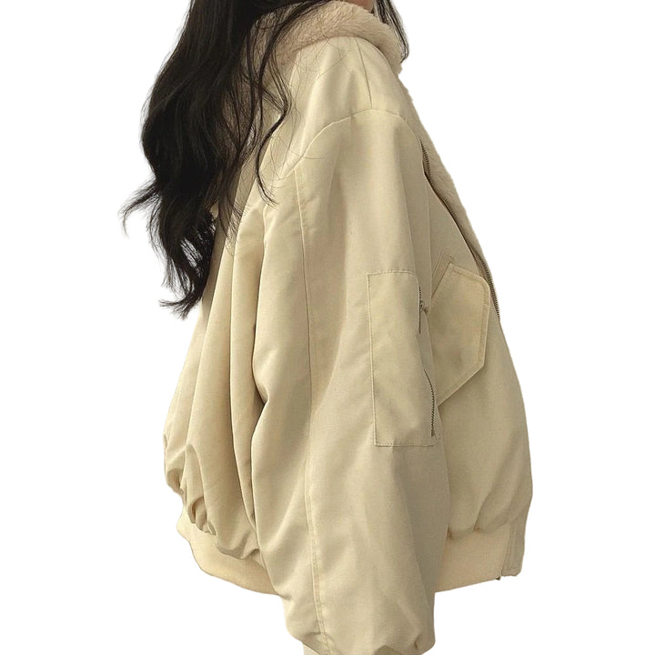 Women’s Double-Sided Wearable Fleece Jacket