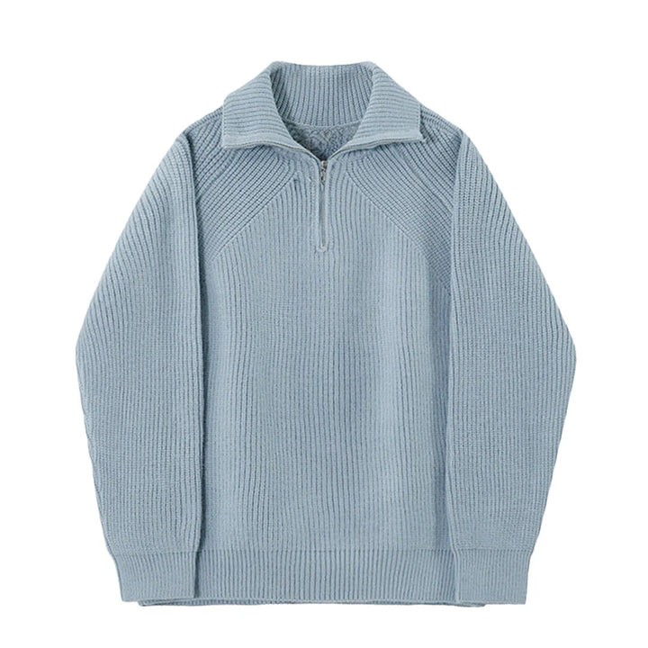Men’s  Ribbed Half-Zip Sweater