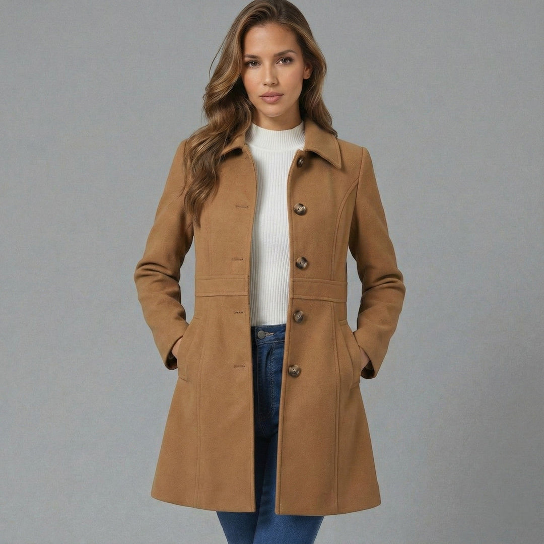 Josephine Women’s Button-Placket Coat
