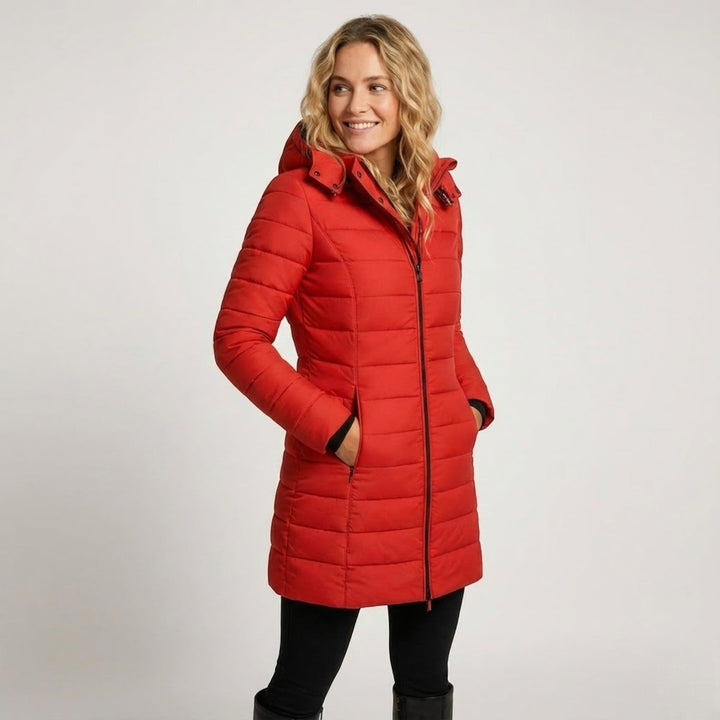 Liora Women’s Cotton Quilted Puffer Coat