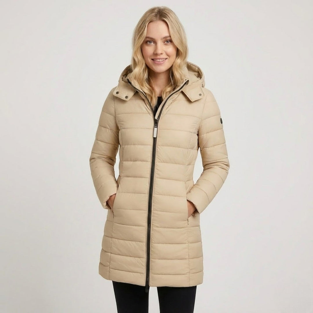 Liora Women’s Cotton Quilted Puffer Coat