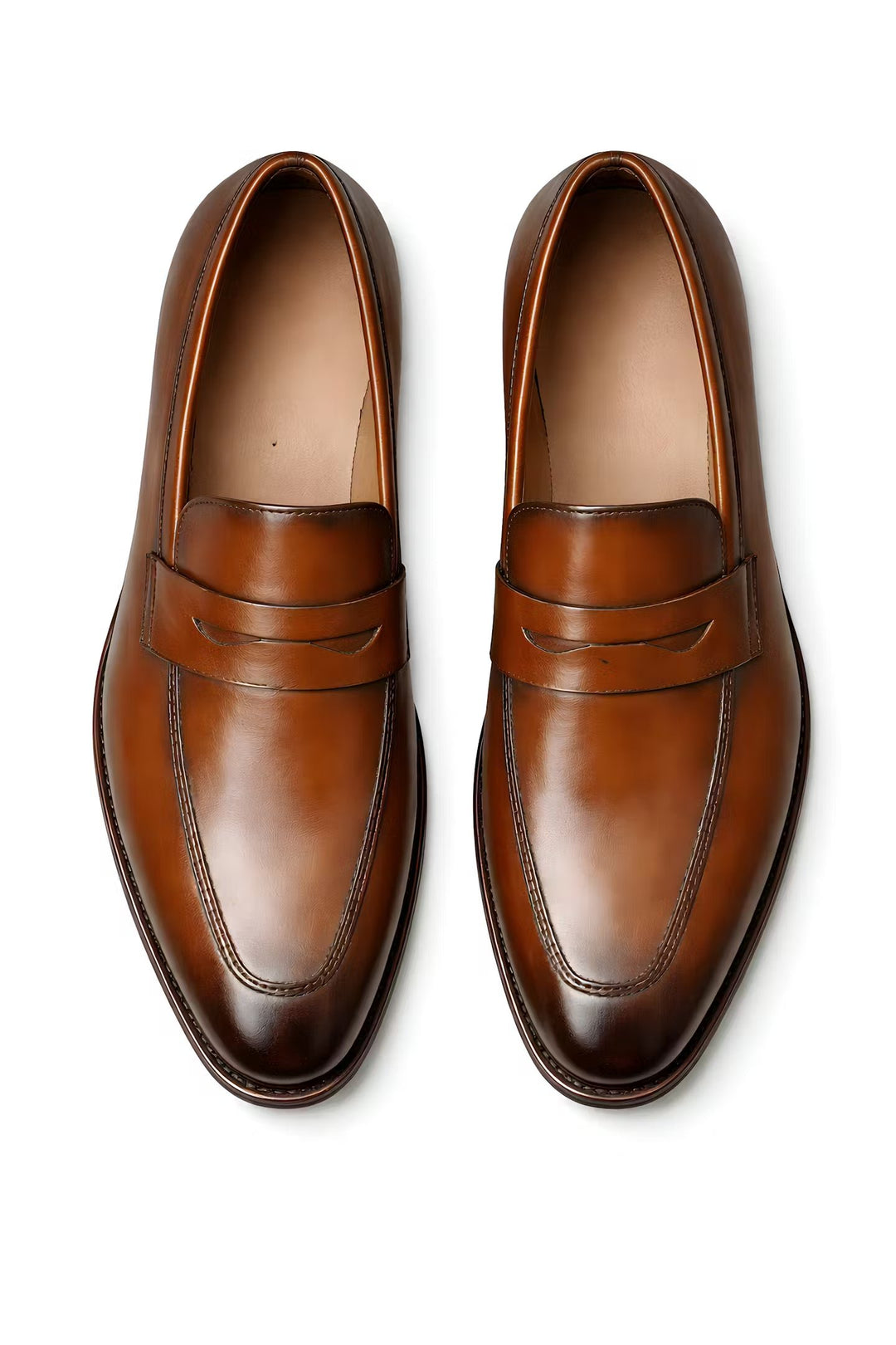 Men's Slip-On Penny Loafer Dress Shoes