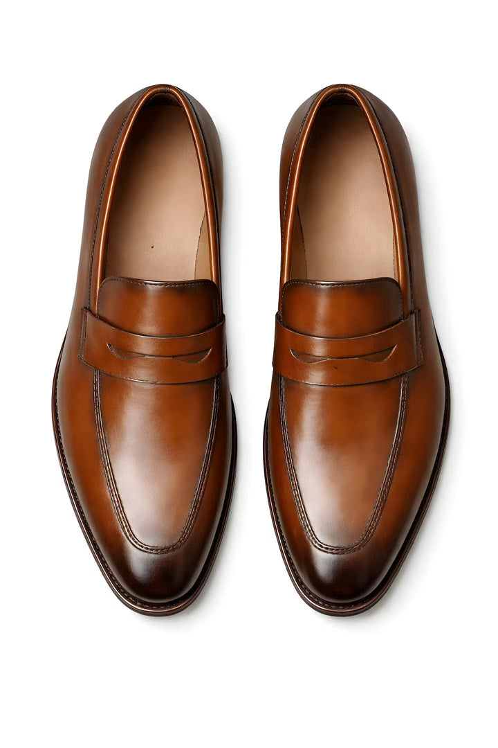 Men's Slip-On Penny Loafer Dress Shoes