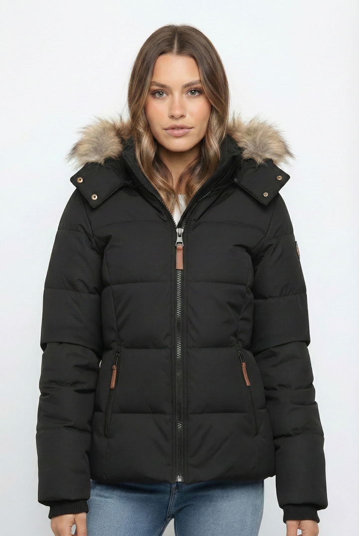 Women’s Arctic Luxe Hooded Puffer Coat - Insulated Design