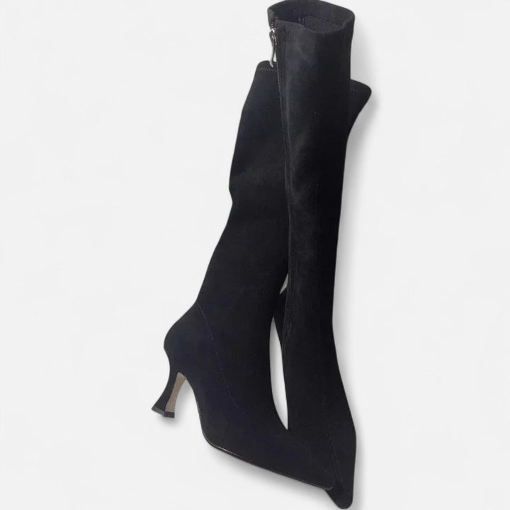 Women's Knee-High Heeled Boots