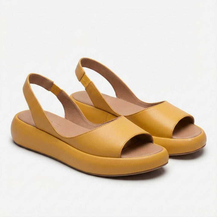 Women's Open-Toe Slingback Platform Sandals - Amarillo